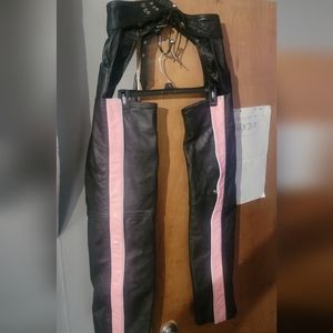 Woman's leather chaps
